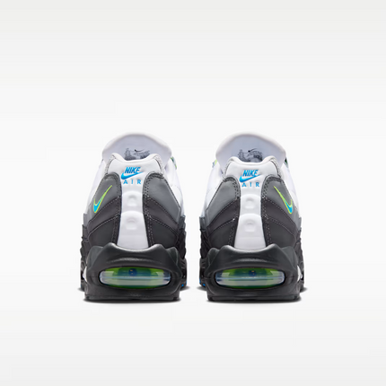 Men's Nike Air Max 95 Black Action Green Shoes