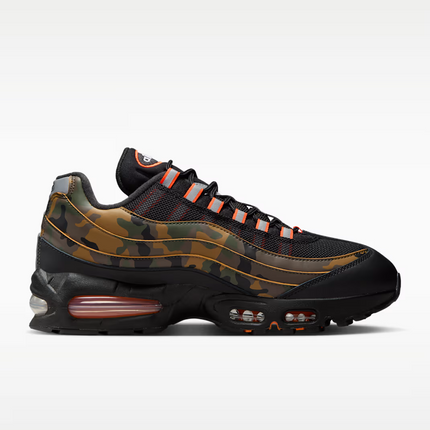 Men's Nike Air Max 95 Golden Beige Safety Orange Shoes