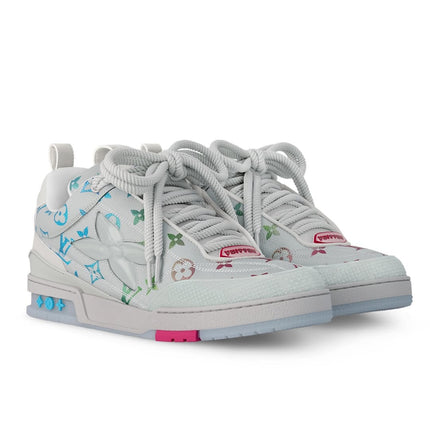 Men's Louis Vuitton Trainer Monogram Iridescent  Sneakers