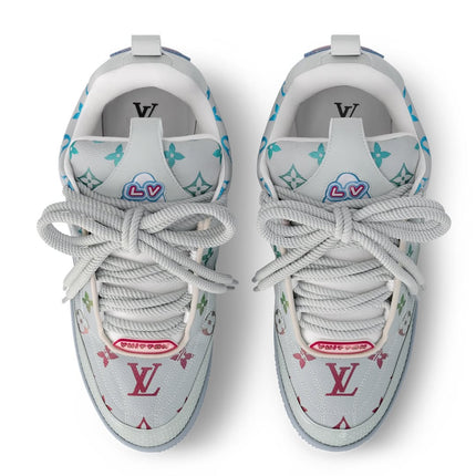 Men's Louis Vuitton Trainer Monogram Iridescent  Sneakers