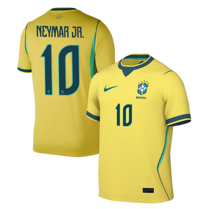 Neymar JR. Brazil National Team 2026 Home Jersey - Yellow