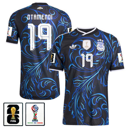 Nicolas Otamendi Argentina National Team 2026 Away Jersey - Blue