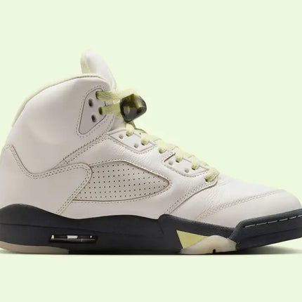 Men's Nike Air Jordan 5 Retro Luminous Green Shoes
