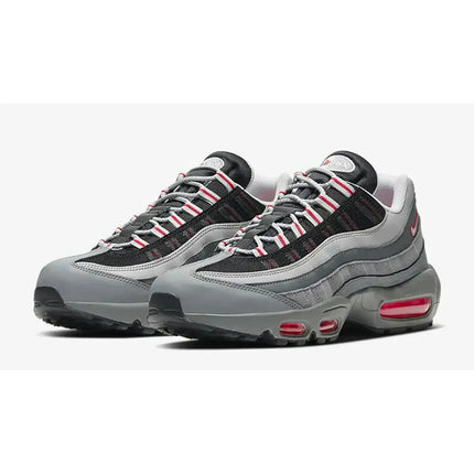 Men's Nike Air Max 95 Essential Particle Grey Red Shoes