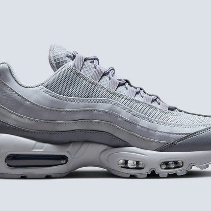 Men's Nike Air Max 95 Grey Midnight Navy Shoes