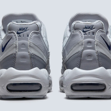 Men's Nike Air Max 95 Grey Midnight Navy Shoes