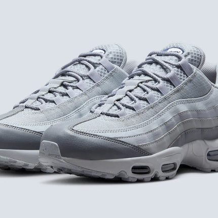 Men's Nike Air Max 95 Grey Midnight Navy Shoes