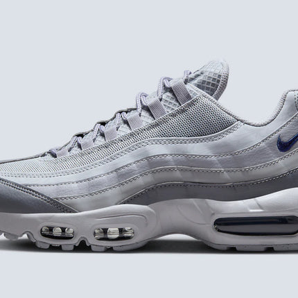 Men's Nike Air Max 95 Grey Midnight Navy Shoes