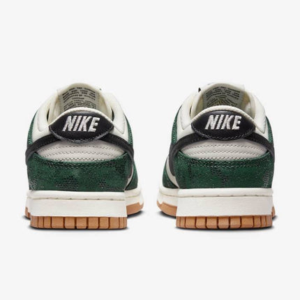 Men's Nike Dunk Low Green Snake Shoes