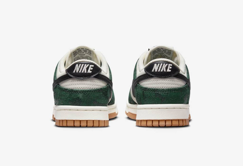 Men's Nike Dunk Low Green Snake Shoes