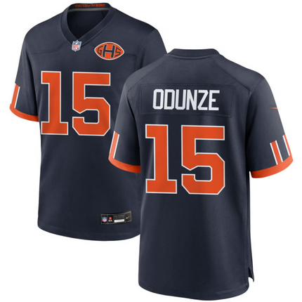 Rome Odunze Chicago Bears 2026 Rivalries Collection Game Jersey - Navy
