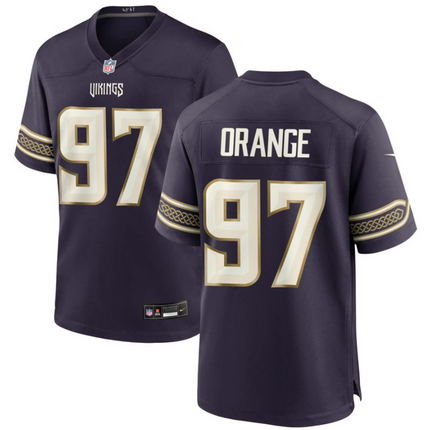 Domonique Orange Minnesota Vikings 2026 Rivalries Collection Game Jersey - Purple