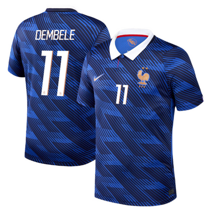 Ousmane Dembele France National Team 2026 Home Jersey - Blue