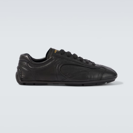 Men's Prada Montecarlo Re-Edition 2005 Leather Black Sneakers
