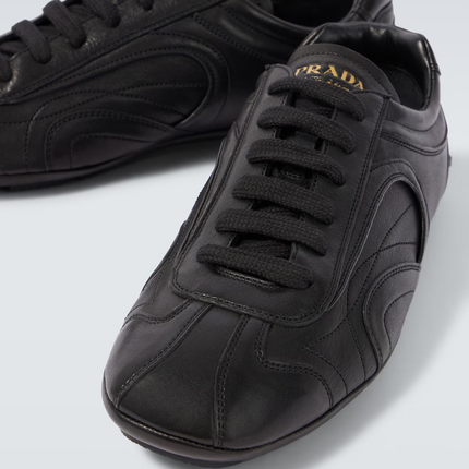 Men's Prada Montecarlo Re-Edition 2005 Leather Black Sneakers