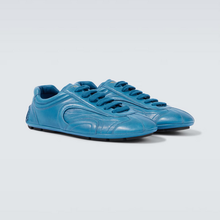 Men's Prada Montecarlo Re-Edition 2005 Leather Blue Sneakers