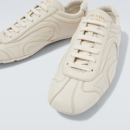 Men's Prada Montecarlo Re-Edition 2005 Leather White Sneakers
