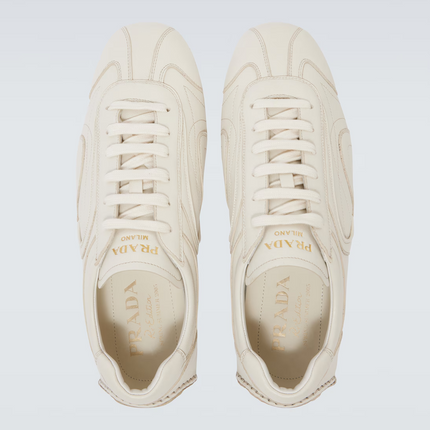 Men's Prada Montecarlo Re-Edition 2005 Leather White Sneakers