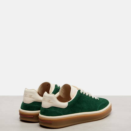 Men's Loro Piana Tennis Walk  Green Sneakers