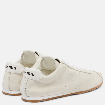 Men's Miu Miu Low Top White Sneaker