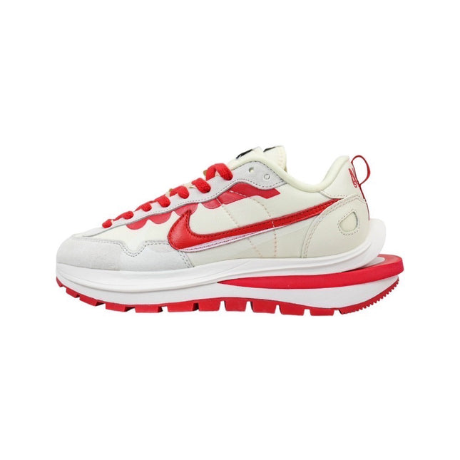 Men's Nike Vaporwaffle x Sacai Gum White Red Shoes