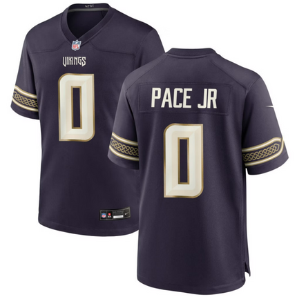 Ivan Pace Jr Minnesota Vikings 2026 Rivalries Collection Game Jersey - Purple