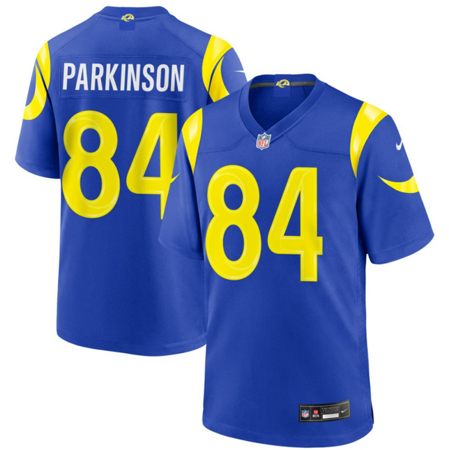 Colby Parkinson Los Angeles Rams 2026 Game Jersey - Royal