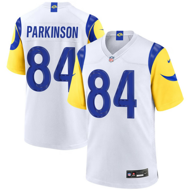 Colby Parkinson Los Angeles Rams 2026 Game Jersey - White