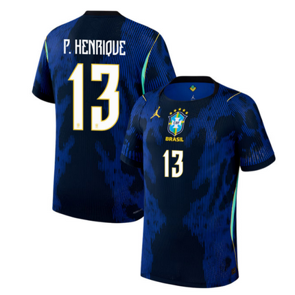Paulo Henrique Brazil National Team 2026 Away Jersey - Blue
