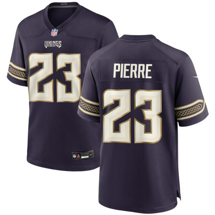 James Pierre Minnesota Vikings 2026 Rivalries Collection Game Jersey - Purple