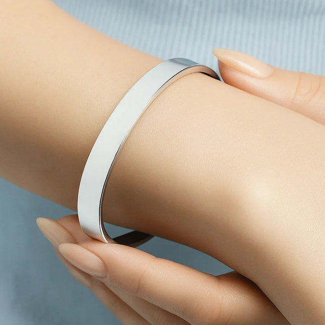 She Believed She Could So She Did Graduation - Personalized Bangle Bracelet Cuff