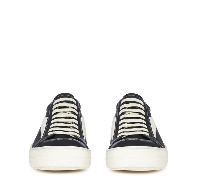 Men's Rick Owens Vintage Low-Top Black Milk Shoes
