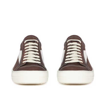 Men's Rick Owens Vintage Low-Top Brown Shoes