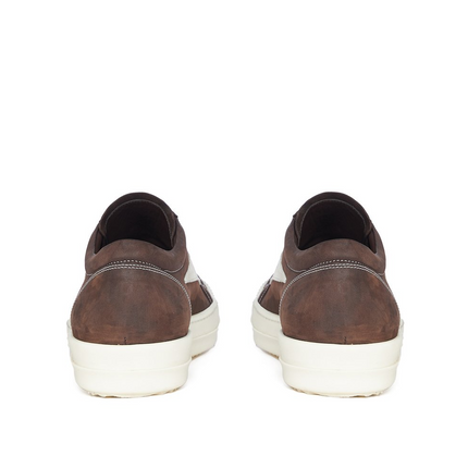 Men's Rick Owens Vintage Low-Top Brown Shoes