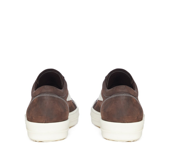 Men's Rick Owens Vintage Low-Top Brown Shoes
