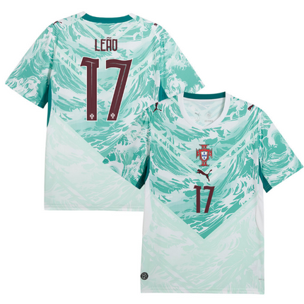 Rafael Leao Portugal National Team 2026 Away Jersey - White