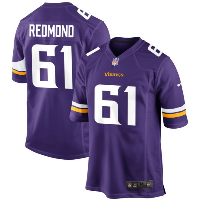 Jalen Redmond Minnesota Vikings 2026 Game Jersey - Purple