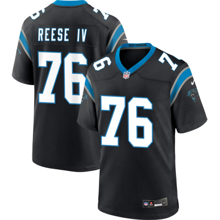 Albert Reese IV Carolina Panthers 2026 Game Jersey - Black