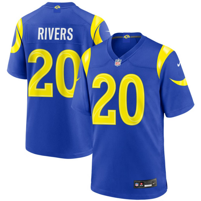 Ronnie Rivers Los Angeles Rams 2026 Game Jersey - Royal