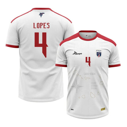 Roberto Lopes Cape Verde National Team 2026 Away Jersey – White