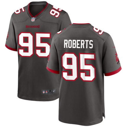 Elijah Roberts Tampa Bay Buccaneers 2026 Alternate Game Jersey - Pewter