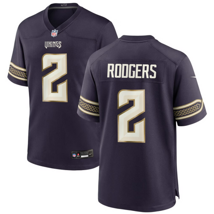Isaiah Rodgers Minnesota Vikings 2026 Rivalries Collection Game Jersey - Purple