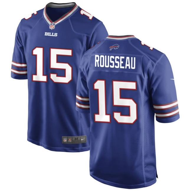 Gregory Rousseau Buffalo Bills 2026 Game Jersey - Royal