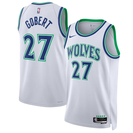 Rudy Gobert Minnesota Timberwolves 2026 Swingman Association Edition Jersey - White