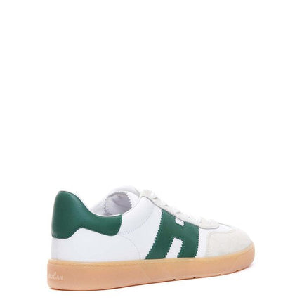 Men's Hogan White Green Sneakers