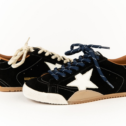 Men's Golden Goose Deluxe Brand Super-Star Black Sneakers