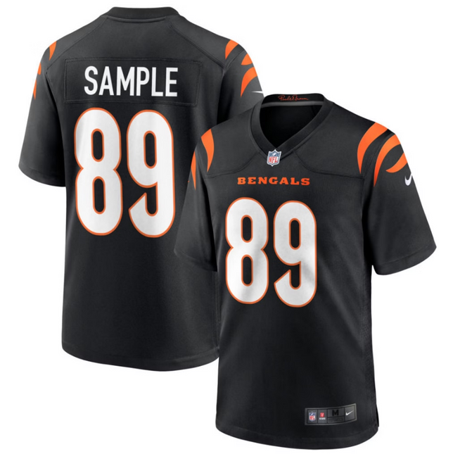 Drew Sample Cincinnati Bengals 2026 Game Jersey - Black