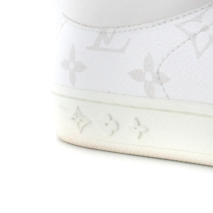 Men's Louis Vuitton Luxembourg Trainer White Sneakers