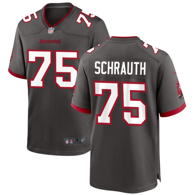 Billy Schrauth Tampa Bay Buccaneers 2026 Alternate Game Jersey - Pewter