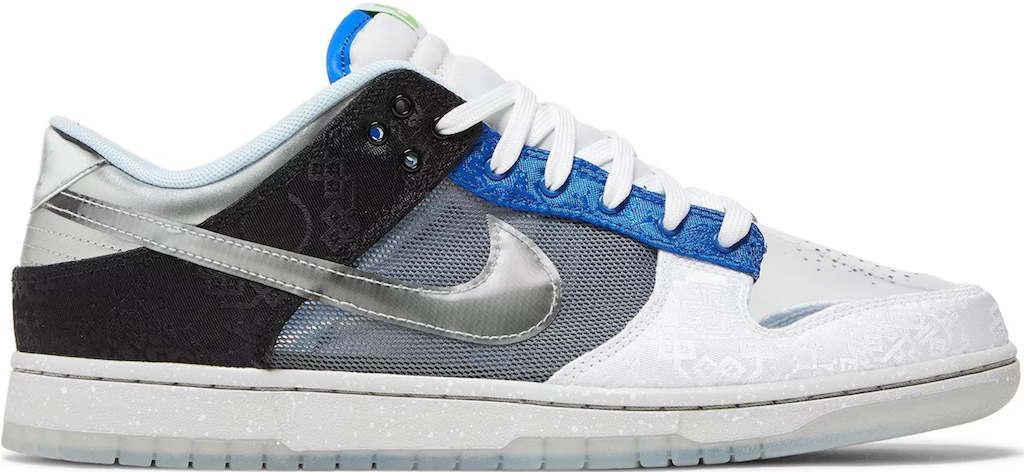 Men's Nike CLOT x Dunk Low What The Shoes